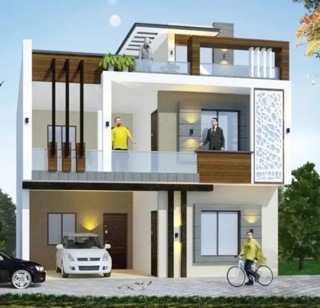 27x60 House Plan Design 2 Bhk Set