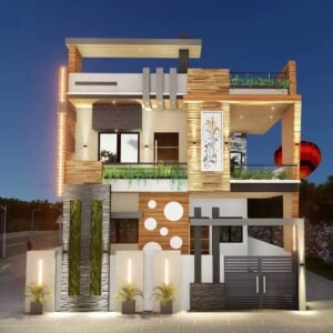 27x55 House Plan Design
